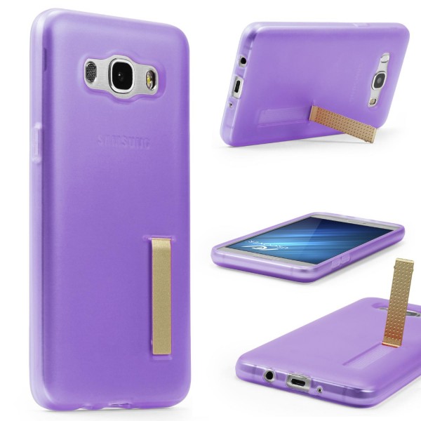 Urcover® Samsung Galaxy J7 (2016) Schutz Hülle mit Standfunktion Soft Case Cover