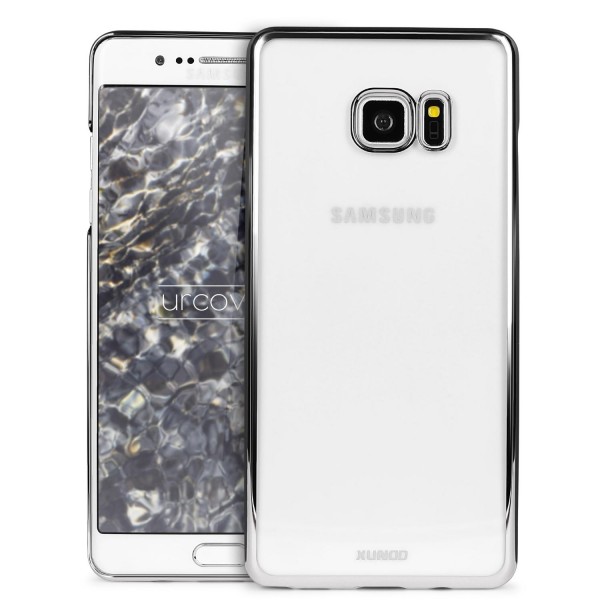Samsung Galaxy S6 Hülle Spiegelrand klar Slim Cover Tasche Back Case Etui