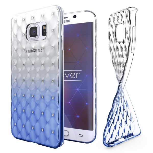 Samsung Galaxy S6 Edge Plus Luxus TPU Handy Hülle Schutz Cover Glitzer Diamant