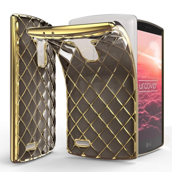 Urcover® LG G4 Schutz Hülle Quilted Diamond Design Case Cover Tasche Schale Etui