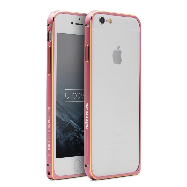 Urcover® Handy Schutz Hülle Apple iPhone 6 / 6s Alu Bumper Rahmen Hard Case Cover