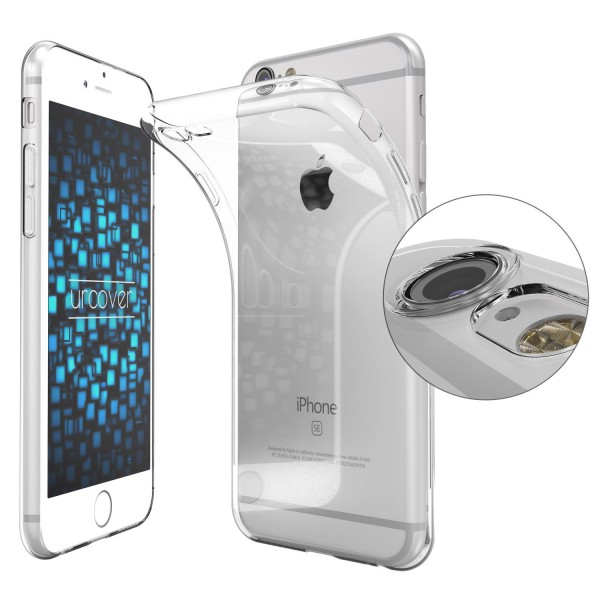 Apple iPhone 6 Plus / 6s Plus Slim Soft Backcase Kamera Schutz Hülle Cover Case