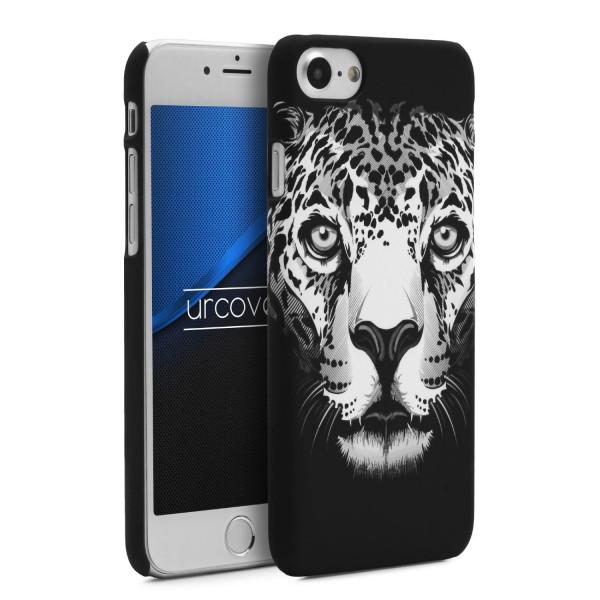 Urcover® Apple iPhone 7 Handy Schutz Hülle Tier Muster Cover Schutz Case Tasche