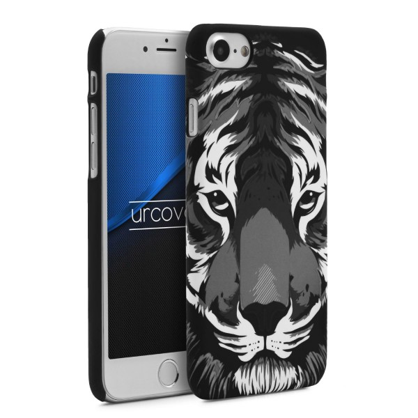 Urcover® Apple iPhone 7 Handy Schutz Hülle Tier Muster Cover Schutz Case Tasche