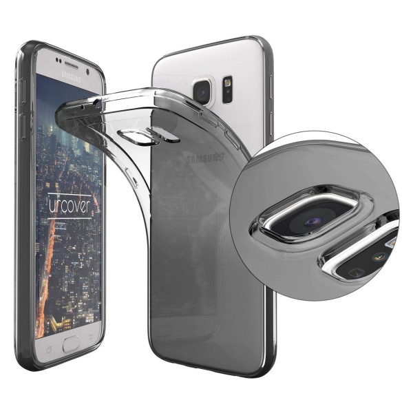 Samsung Galaxy S6 Ultra Slim Soft Backcase Kameraschutz Hülle Silikon Cover Case