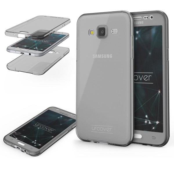 Samsung Galaxy J7 (2015) TPU Case 360 Grad Schutz Hülle Etui Cover Touch Case