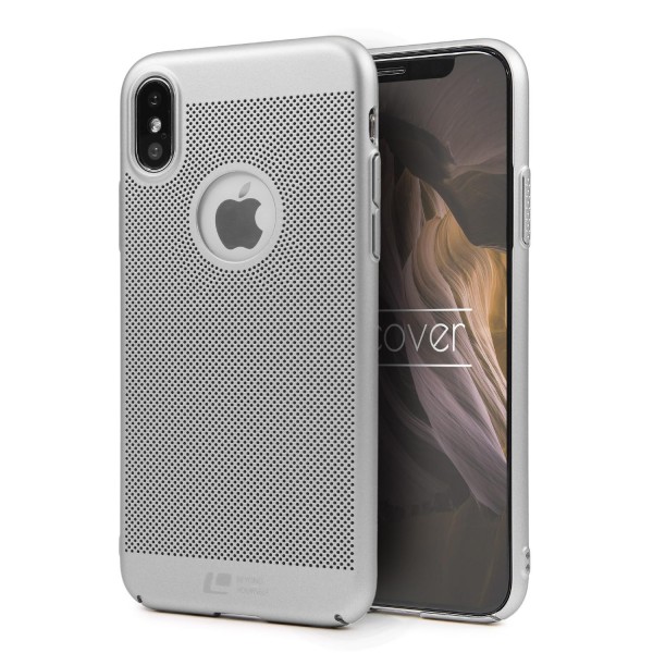 Apple iPhone X / XS Schutzhülle TOP HAPTIK Cover Back Case Bumper HandyHülle Etui