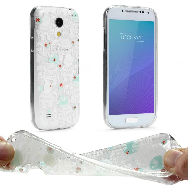 Urcover® Samsung Galaxy S4 Mini Schutz Hülle Case Cover Tasche Silikon Soft