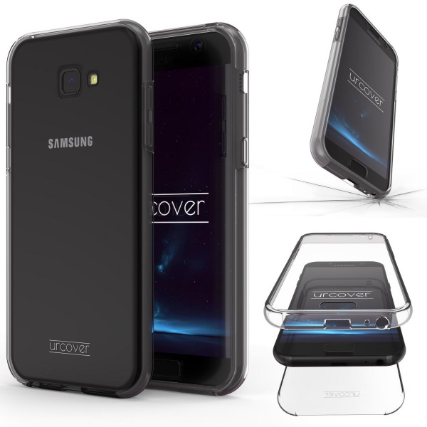 Urcover Samsung Galaxy A5 (2017) Touch Case 2.0 Hard Edition berühmt durch Galileo Rundum 360° Crystal Clear Schutzhülle
