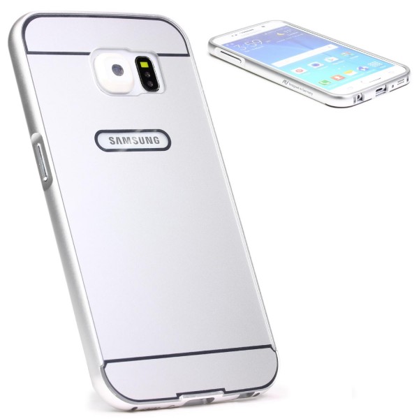 Ucover® Aluminium Handy Schutz Hülle für Samsung Galaxy S6 Bumper Case Cover