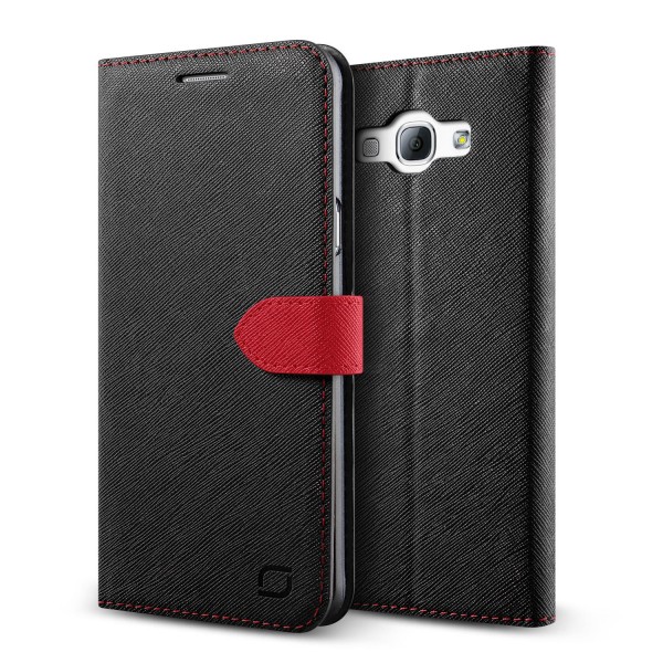 Urcover® Samsung Galaxy A8 (2015) Klapp Schutz Hülle Flip Wallet Stand Case Kartenfach