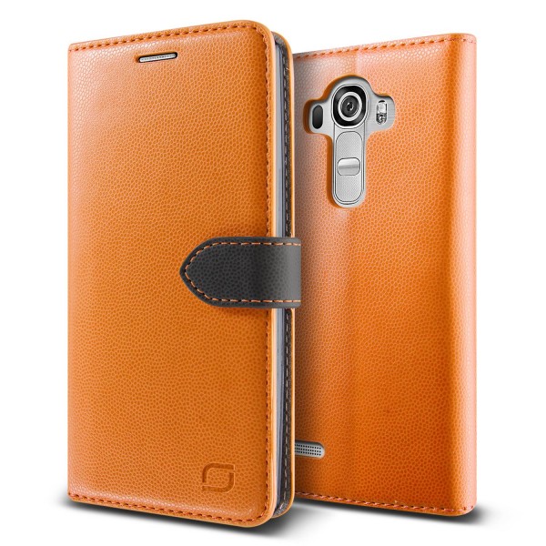 Urcover® LG G4 Extra Slim Klapp Schutz Hülle Case Cover Etui Kartenfach Tasche