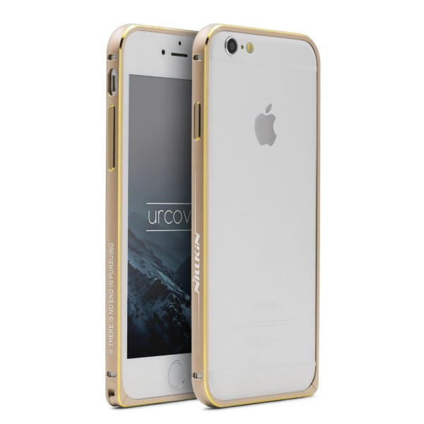 Urcover® Handy Schutz Hülle Apple iPhone 6 / 6s Alu Bumper Rahmen Hard Case Cover