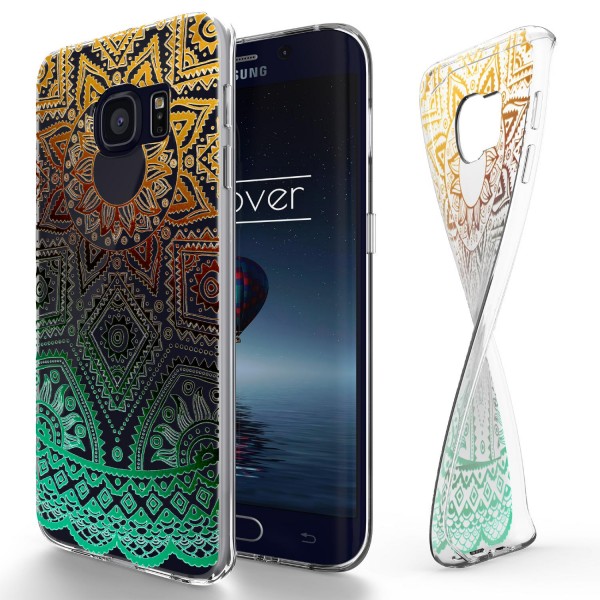 Urcover® Samsung Galaxy S6 Edge Schutz Hülle Case Cover Tasche Silikon Soft