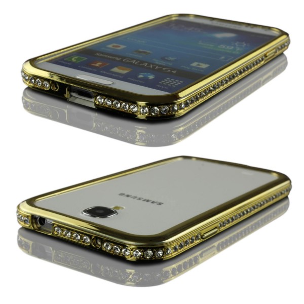Urcover® Samsung Galaxy S4 Alu Handy Schutz Hülle Bumper Hard Case Cover