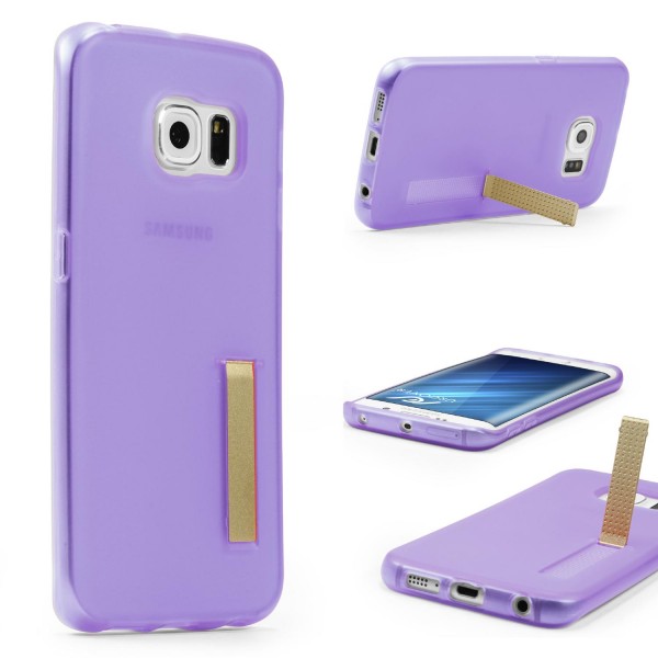 Urcover® Samsung Galaxy S6 Edge Plus Schutz Hülle Standfunktion Soft Case Cover