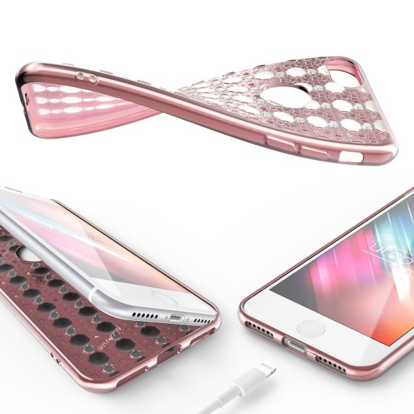 Urcover® Apple iPhone 7 Plus Silikon Back Case Oriental Cover Schutzhülle Etui