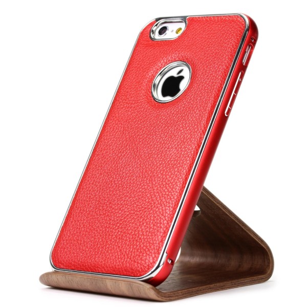 Urcover® Apple iPhone 6 / 6s Kunstleder Schutzhülle Backcase Cover Bumper Tasche