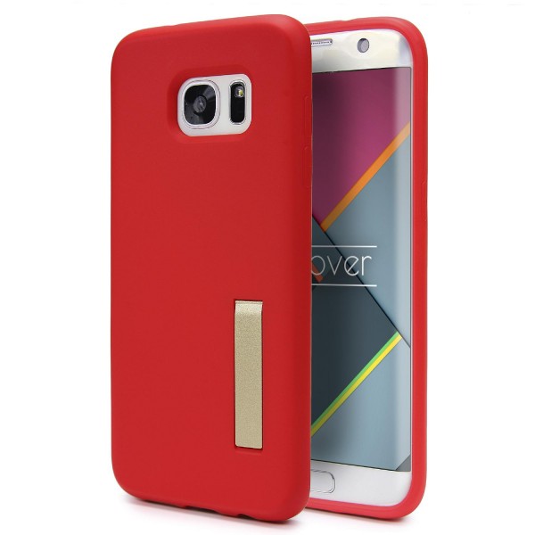 Urcover® Samsung Galaxy S7 Edge Schutz Hülle mit Standfunktion Soft Case Cover