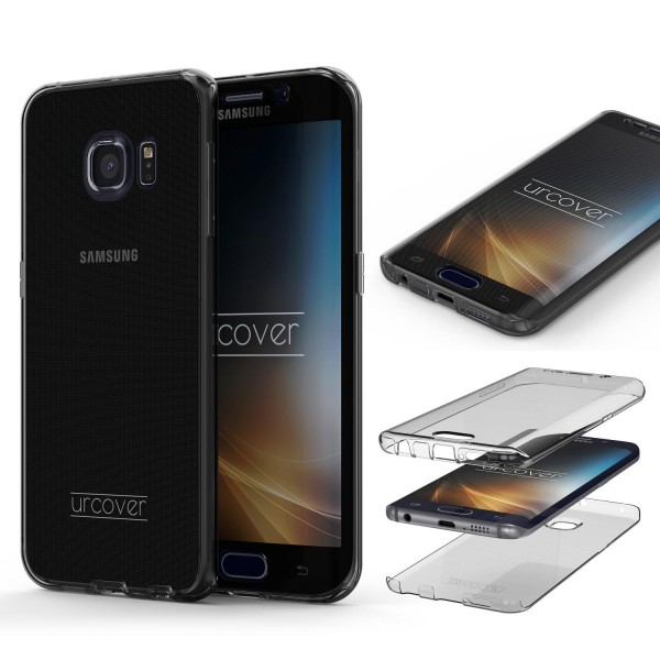 Samsung Galaxy S6 Edge TPU Case 360 Grad Schutz Hülle Etui Cover Touch Case