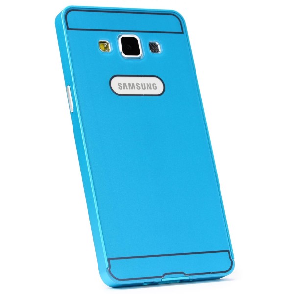 Urcover® Samsung Galaxy A3 (2015) Schutz Hülle Metall Bumper Case Cover Tasche