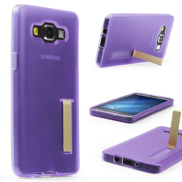 Urcover® Samsung Galaxy A5 (2015) Schutz Hülle mit Standfunktion Soft Case Cover