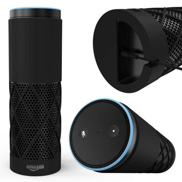 Original Urcover® Amazon Echo Hülle TPU weich Schutz Silikon Cover Case Design