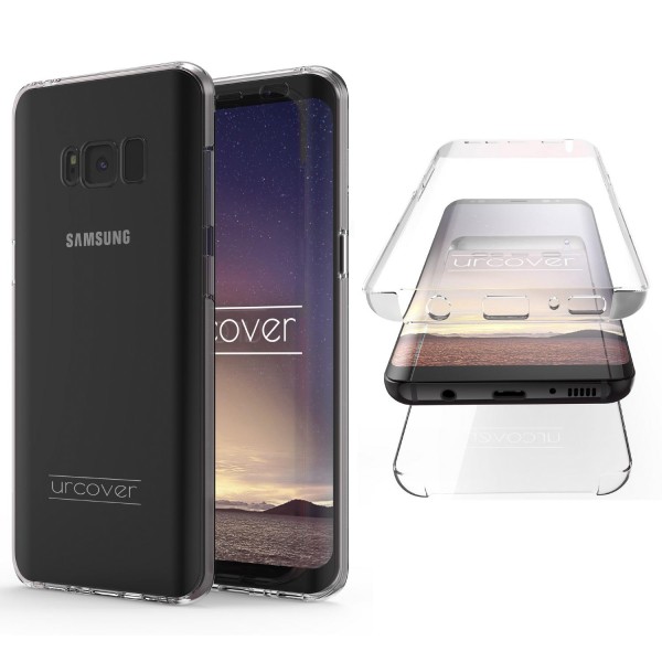 Urcover Samsung Galaxy S8 Plus Touch Case 2.0 Hard Edition berühmt durch Galileo Rundum 360° Crystal Clear Schutzhülle