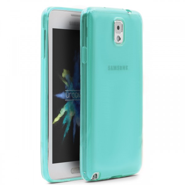 Urcover® Samsung Galaxy Note 3 Schutz Hülle Soft Silikon Case Cover Tasche Clear