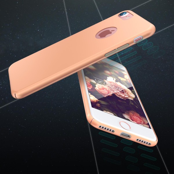 Apple iPhone 8 Ultra Slim Hard Back Case Cover dünn Hülle Etui Schale Bumper