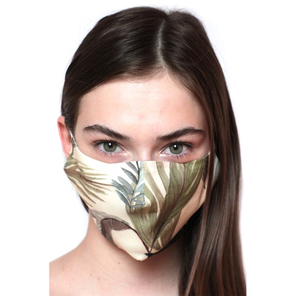 Urhome Behelfsmaske aus Baumwollstoff Behelfschutz Made in EU, Kälteschutz Gesichtschutz, Staubdicht mit Nasenbügel I Baumwolle Bedeckung