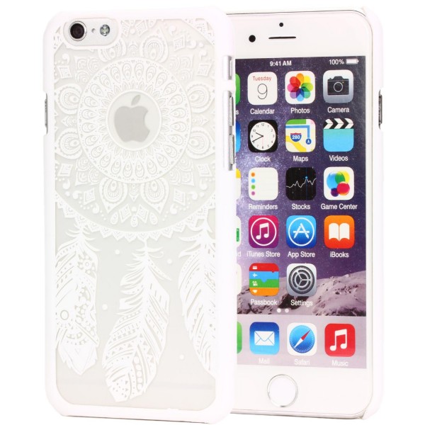 Urcover® Apple iPhone 6 Plus / 6s Plus Feder Back Case Schutz Hülle Design Cover