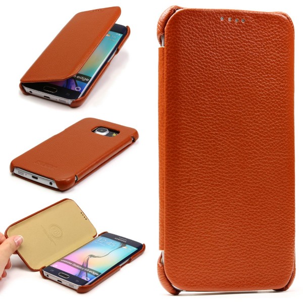 iCarer® Handy Schutz Hülle für Samsung Galaxy S6 Edge Case Cover Tasche Etui