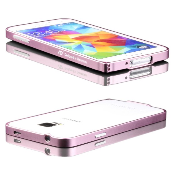 Urcover® Samsung Galaxy S5 Schutzhülle Kantenschutz Randschutz Bumper Case Cover