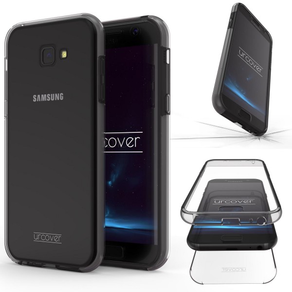 Urcover Samsung Galaxy A5 (2017) Touch Case 2.0 Hard Edition berühmt durch Galileo Rundum 360° Crystal Clear Schutzhülle