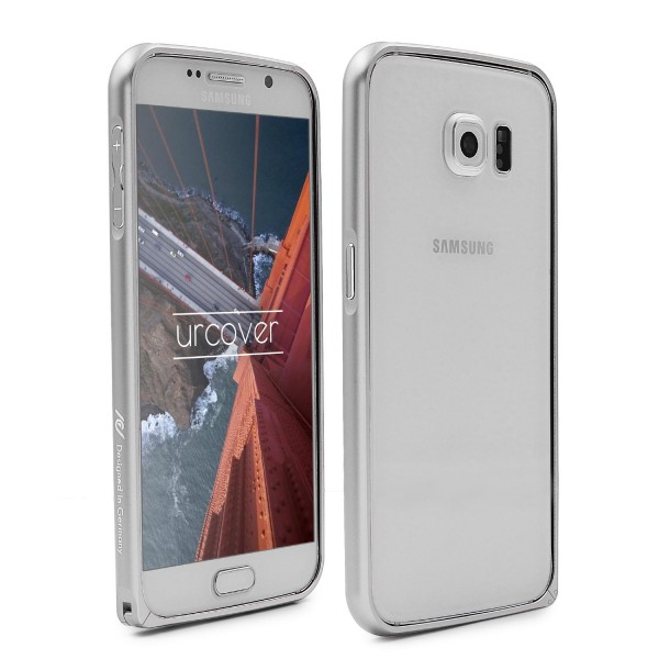 Urcover® Samsung Galaxy S6 Alu Bumper Schutz Hülle Case Cover Tasche Etui Schale