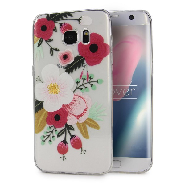 Urcover® Samsung Galaxy S7 Edge Design Back Case Kameraschutz Schutzhülle Cover