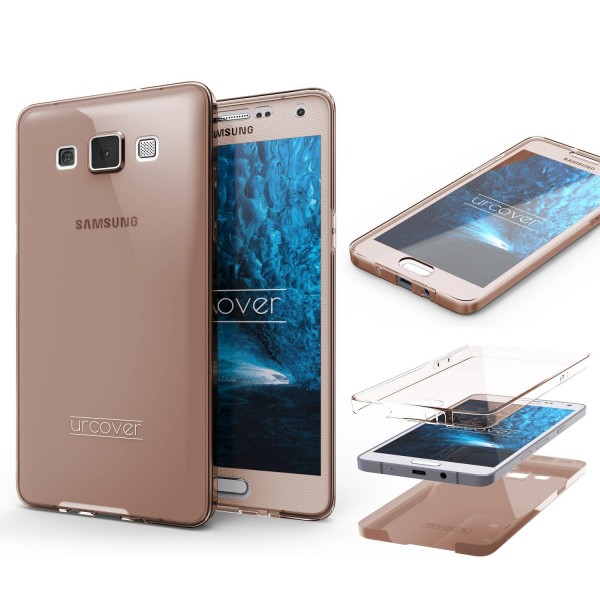 Samsung Galaxy A7 (2015) TPU Case 360 Grad Schutz Hülle Etui Cover Touch Case