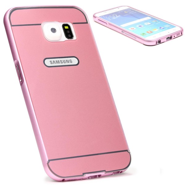 Ucover® Aluminium Handy Schutz Hülle für Samsung Galaxy S6 Bumper Case Cover