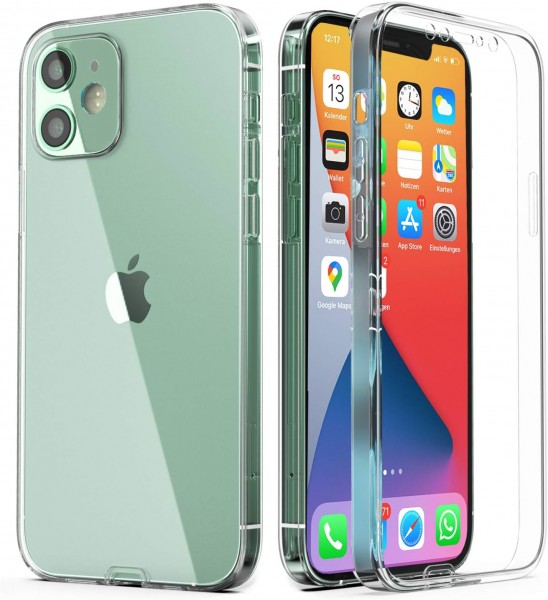 Apple iPhone 12 Mini TPU 360 Grad Case ohne Punkte Urcover
