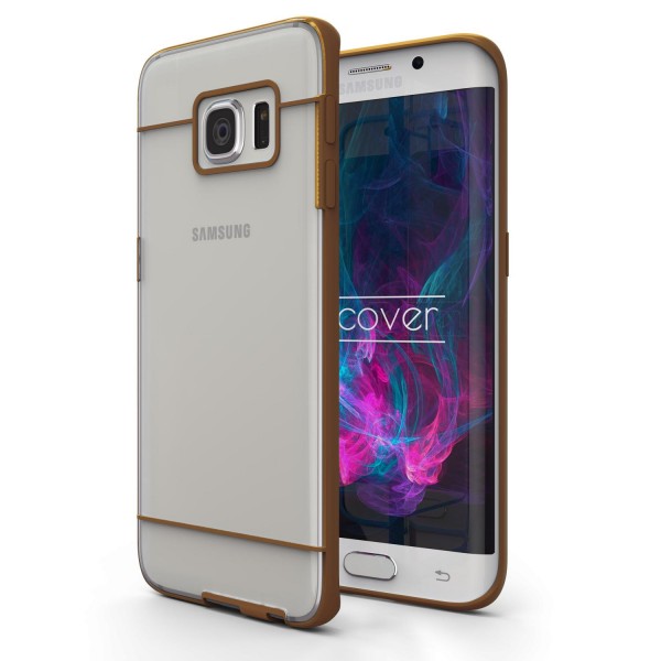 Urcover® Samsung Galaxy S6 Edge Schutz Hülle Slim Hard Back Case Cover Tasche