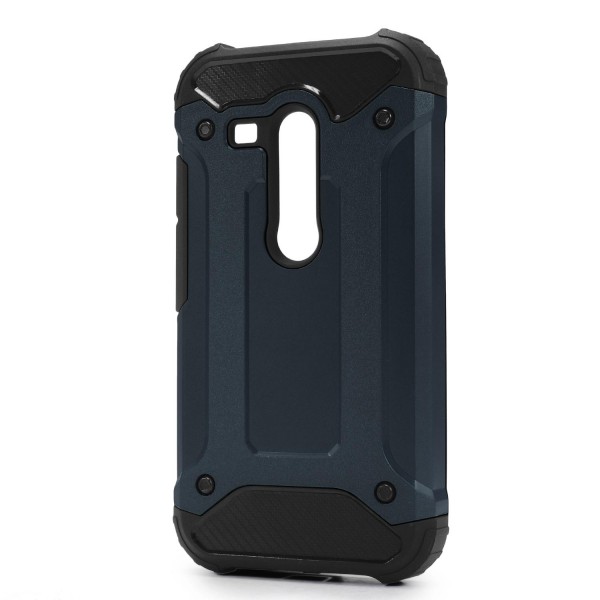 Motorola Moto G OUTDOOR Schutz Hülle TOP Cover Back Case Carbon Optik Etui