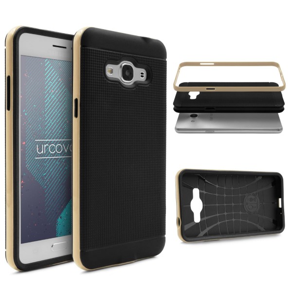 Samsung Galaxy J3 Pro Schutz Hülle Carbon Style Karbon Optik TPU Case Cover Etui