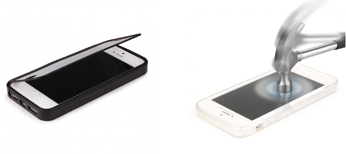 Urcover Touch Case Rundumschutz iPhone SE integrierter Displayschutz